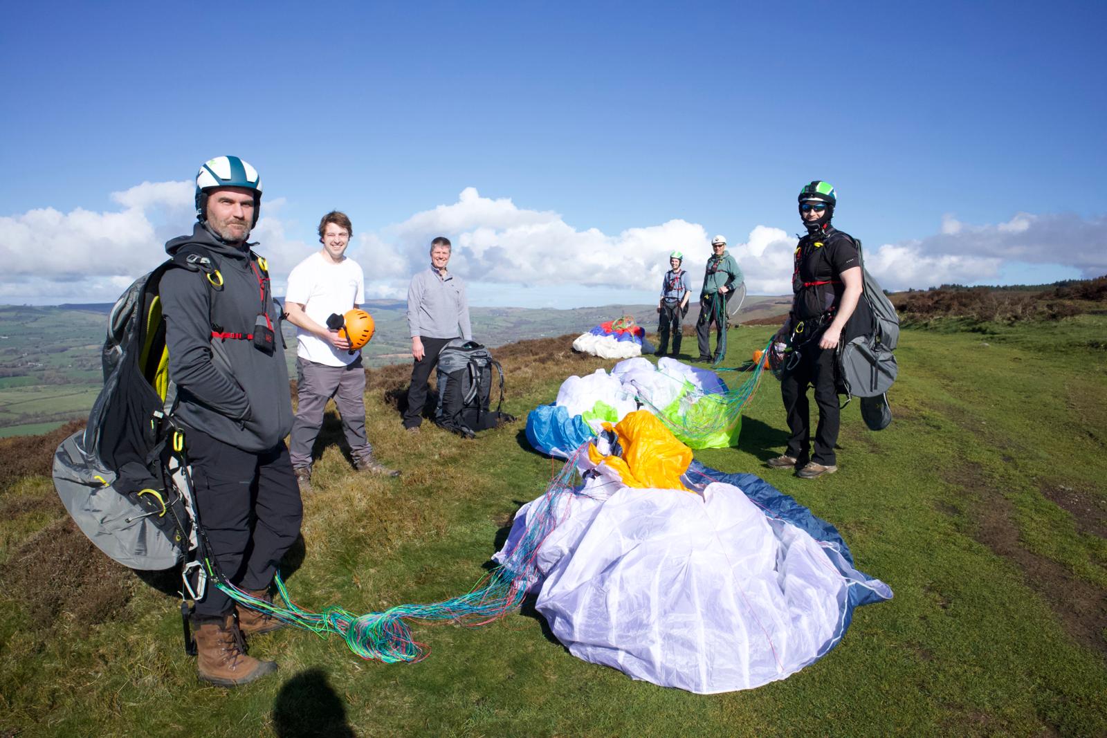 shropshire paragliding