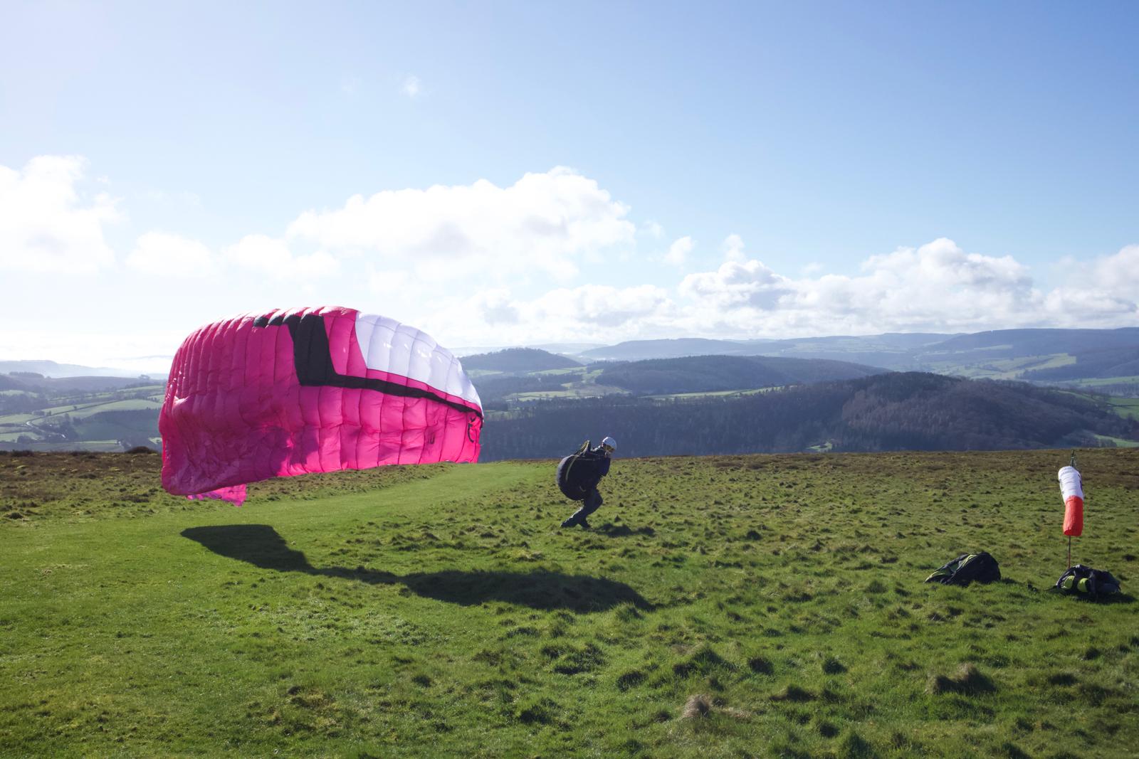 shropshire paragliding